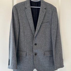 J Crew Ludlow Grey Tweed Blazer 40R